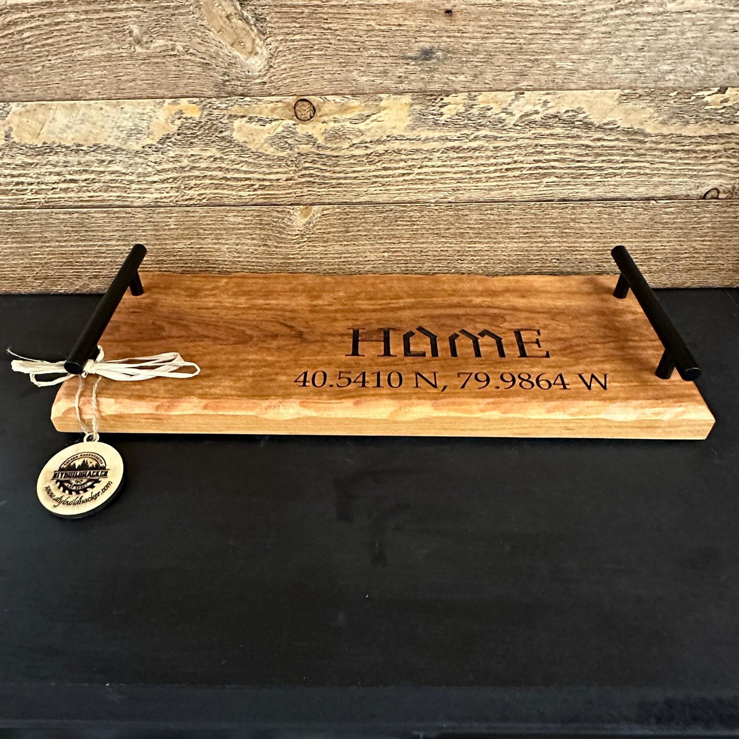 Distressed Cherry Cheese Board Closing Gift